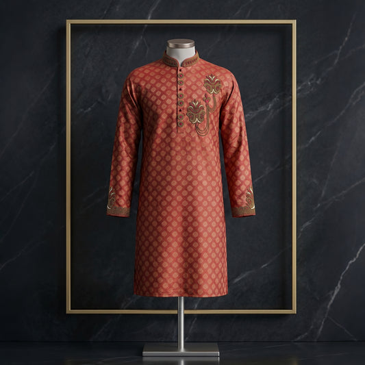 Designer Embroidered Festive Panjabi | CD-PG171