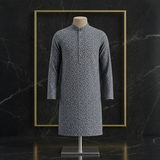 Modern Patterned Smart Panjabi | CD-PG162
