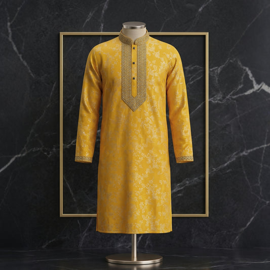 Elegant Embroidered Festive Panjabi for Men| CD-PG172