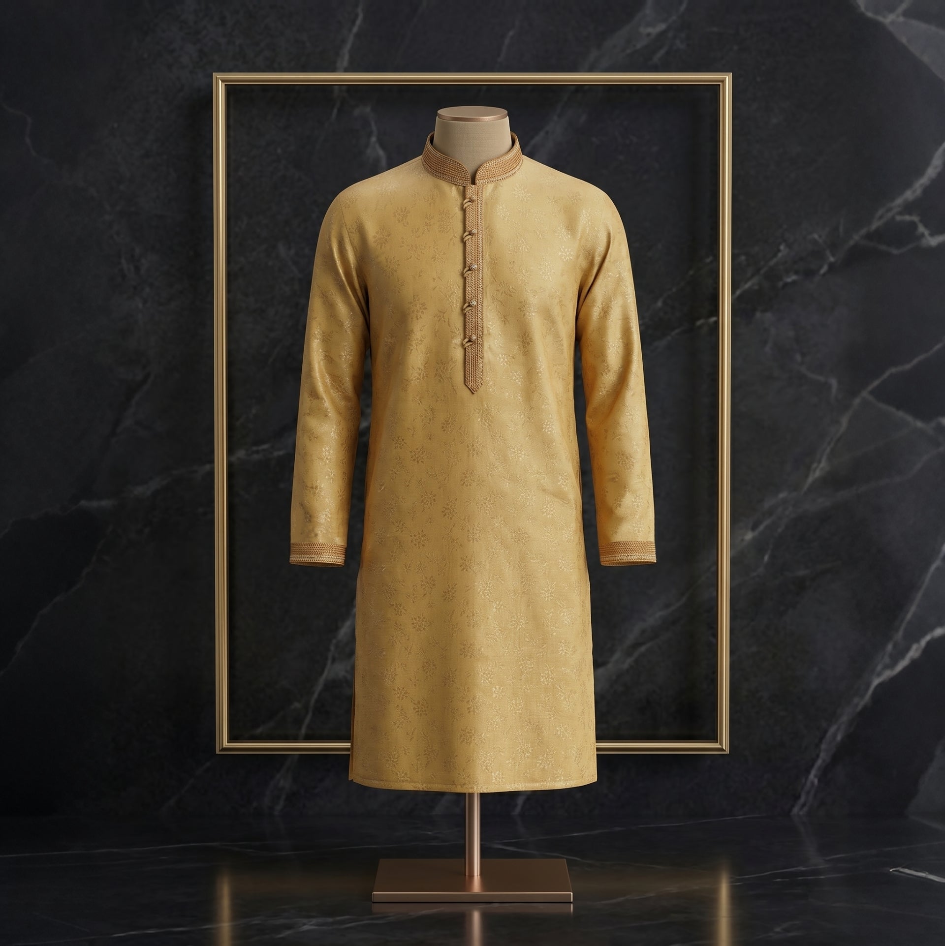 Elegant Embroidered Festive Panjabi for Men| CD-PG174